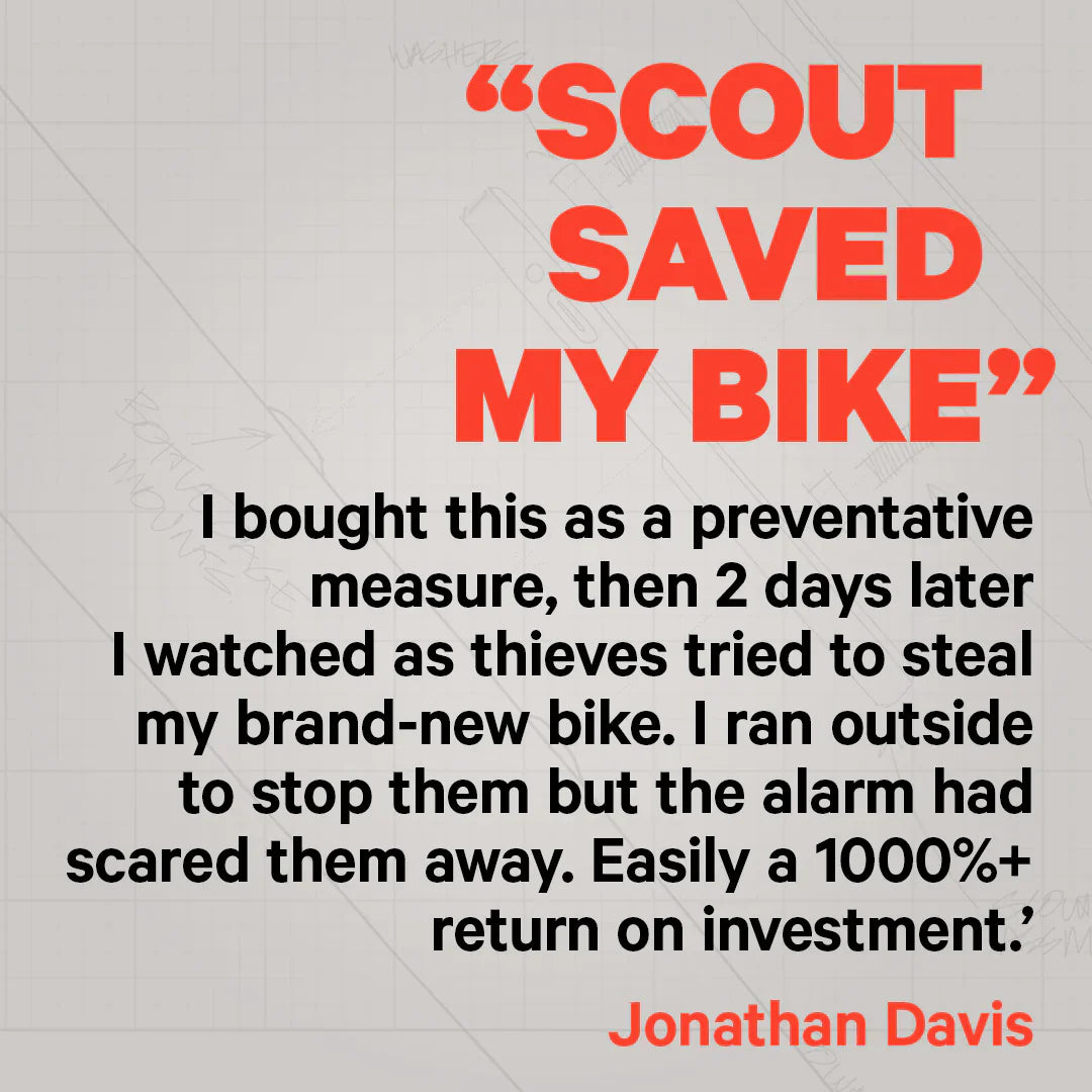 Review of the Knog Scout bike alarm and bike tracker