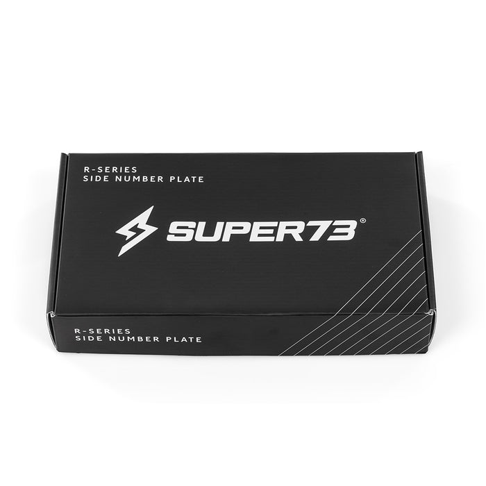 Number Plate Set for Super73 R Series