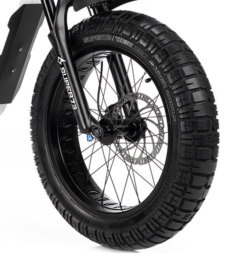 Front tyre on a Super73 S2-E