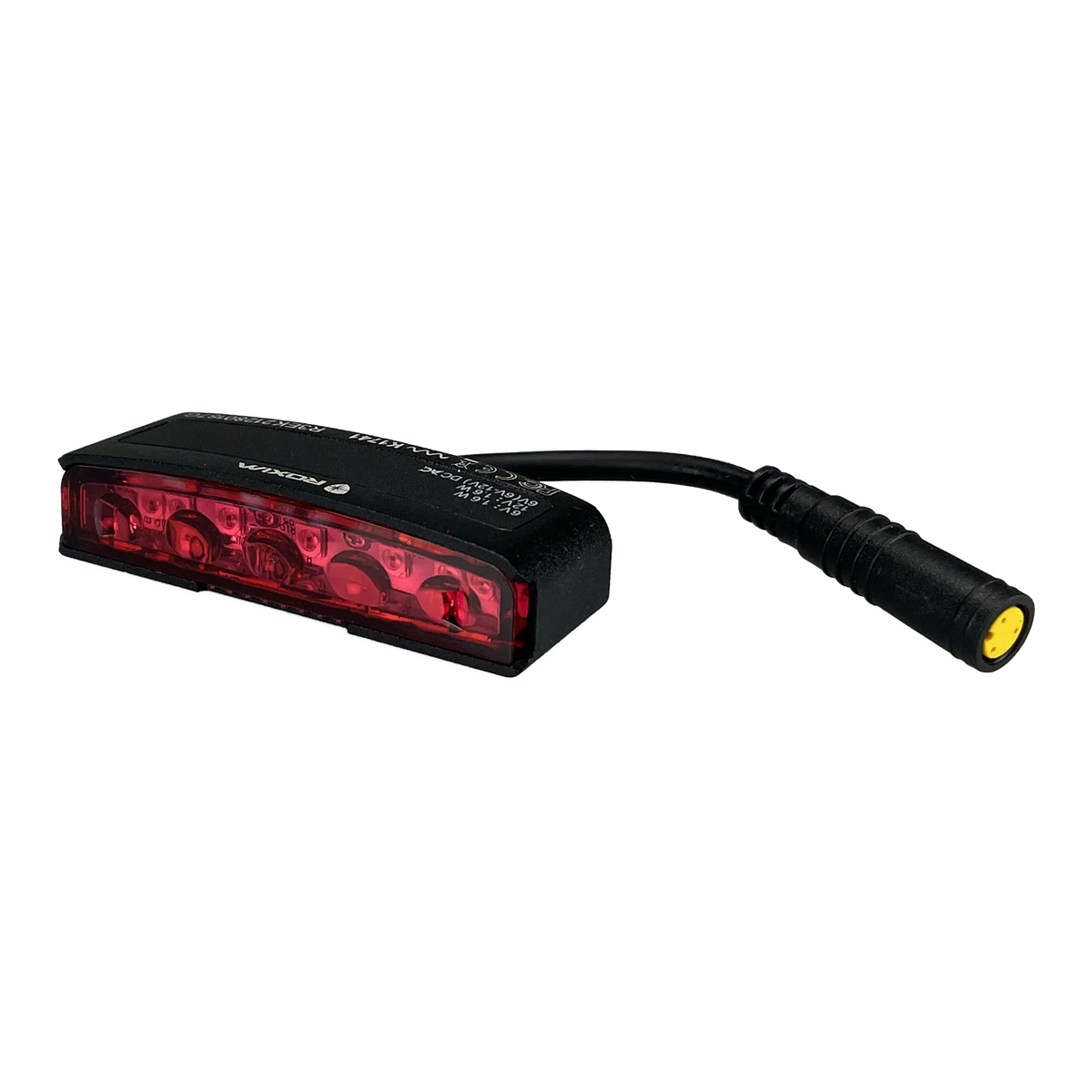 Rear tail light for a Super73 Ebike on a white background.