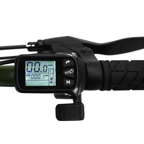 Throttle and display on a Super73