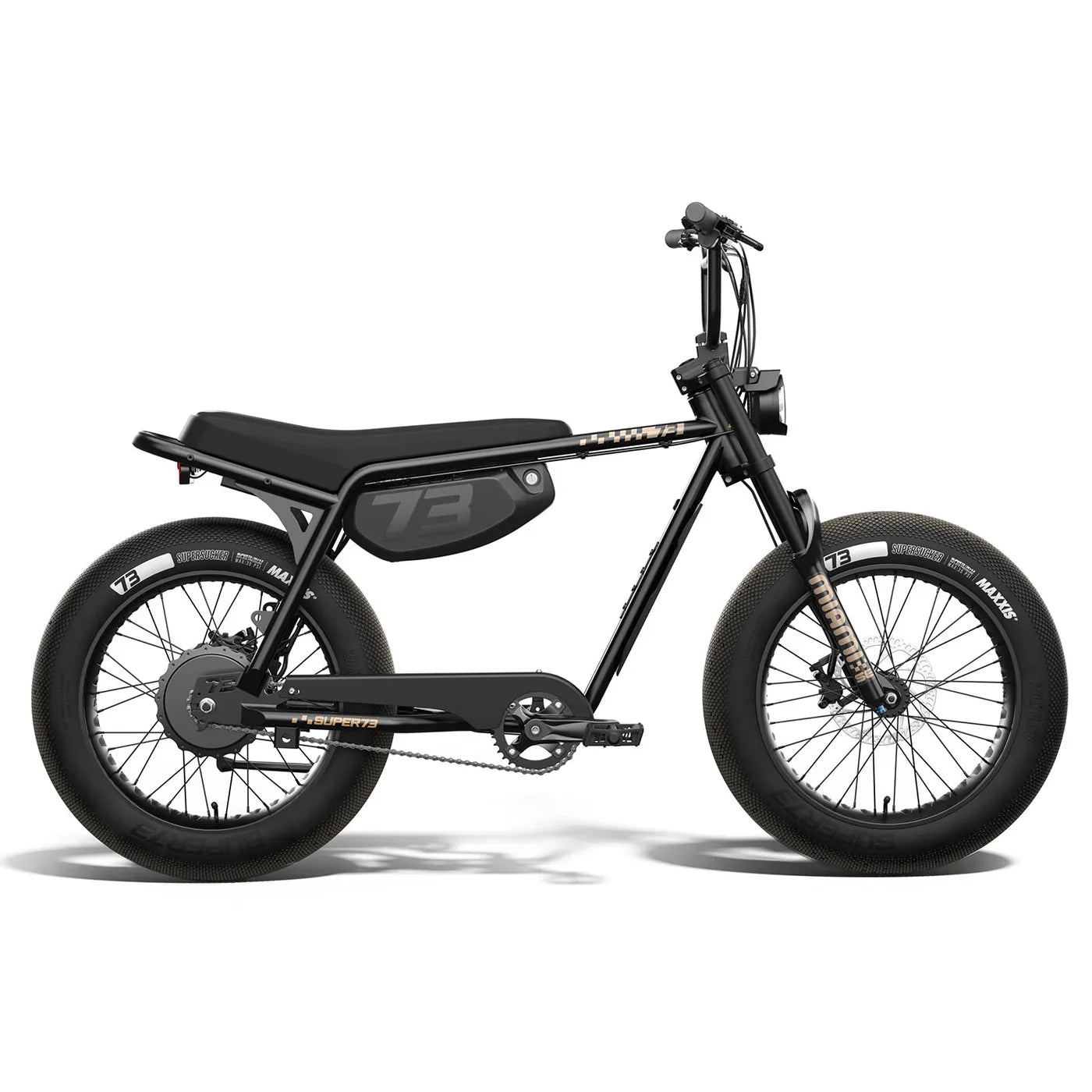 Side view of the SUPER73 Black Z Miami